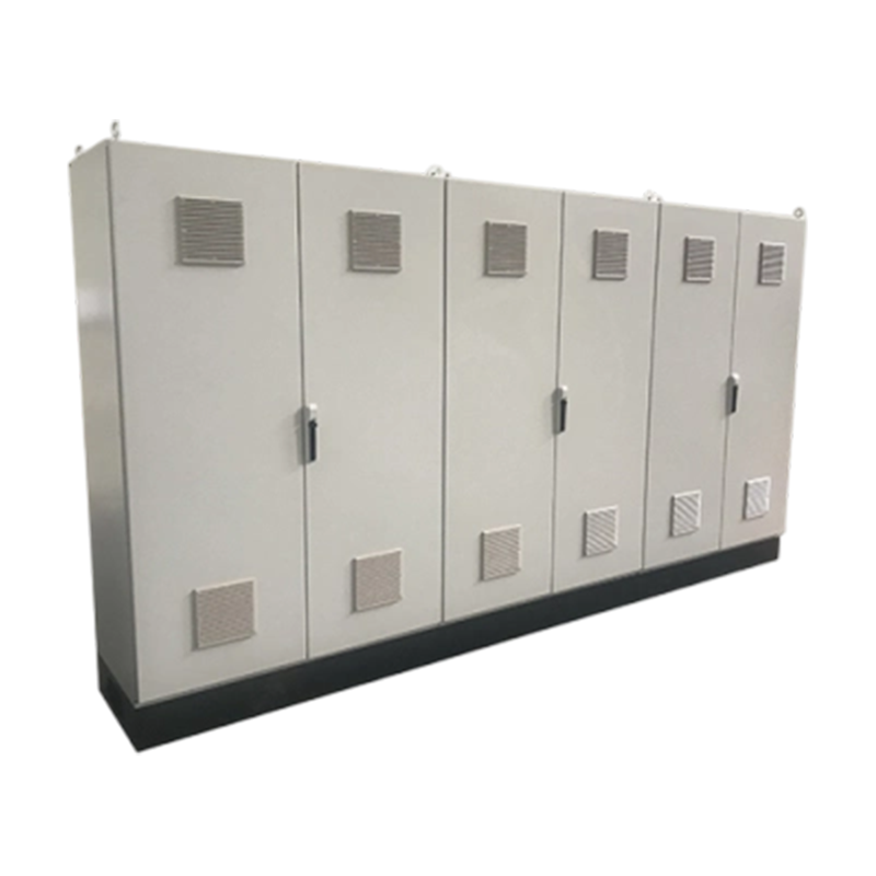 Latin Rittal-style modularis continens chalybeum